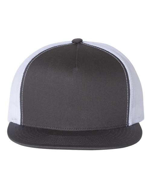 YP Classics Classic Five-Panel Trucker Cap-1