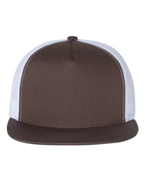 YP Classics Classic Five-Panel Trucker Cap-1