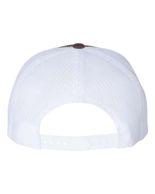 YP Classics Classic Five-Panel Trucker Cap-2