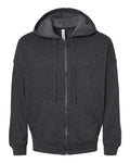 BELLA + CANVAS Men's Sponge Fleece DTM Full-Zip Hoodie Sweatshirt-1