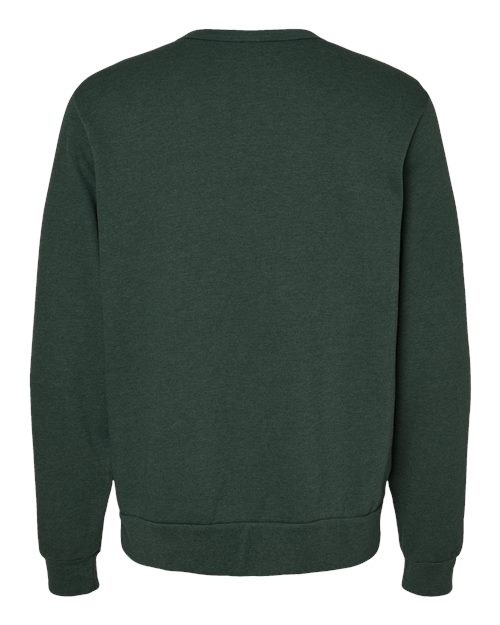 BELLA + CANVAS Men's Sponge Fleece Classic Crewneck Sweatshirt-2