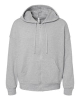 BELLA + CANVAS Men's Sponge Fleece DTM Full-Zip Hoodie Sweatshirt-1