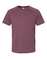 BELLA + CANVAS Men's Heather CVC Raglan Tee-1