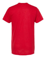 Tultex Men's Poly-Rich V-Neck T-Shirt-2