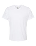 Tultex Men's Poly-Rich V-Neck T-Shirt-1