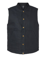 Independent Trading Co. Men's Insulated Canvas Workwear Vest-1