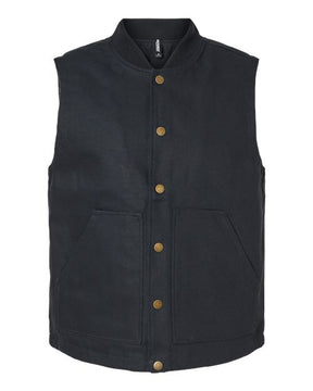 Independent Trading Co. Men's Insulated Canvas Workwear Vest-1