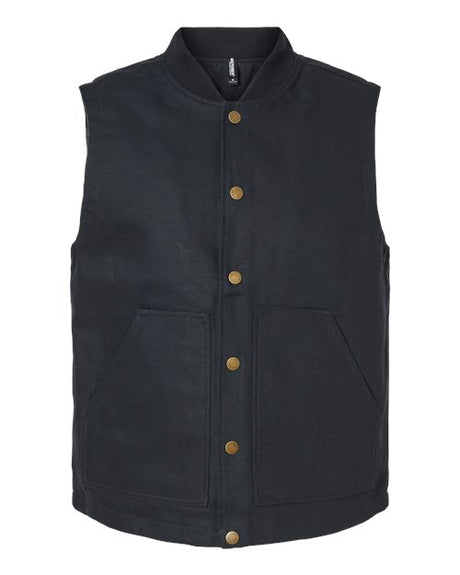 Independent Trading Co. Men's Insulated Canvas Workwear Vest-1