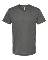 Tultex Men's Poly-Rich V-Neck T-Shirt-1