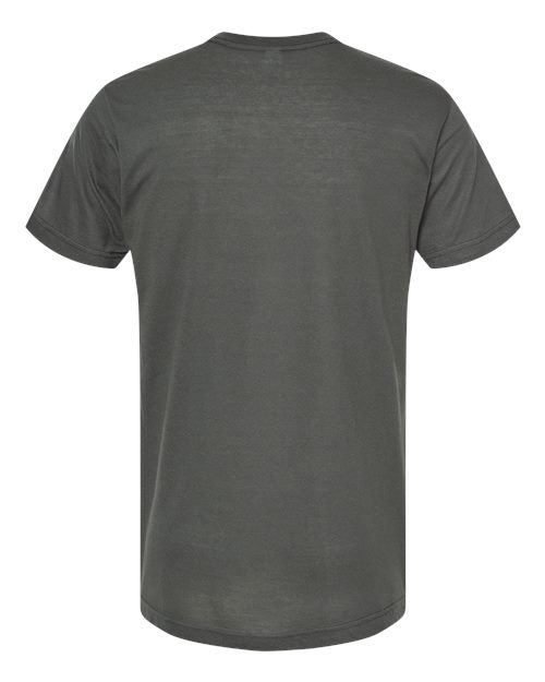 Tultex Men's Poly-Rich V-Neck T-Shirt-2