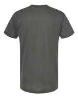 Tultex Men's Poly-Rich V-Neck T-Shirt-2