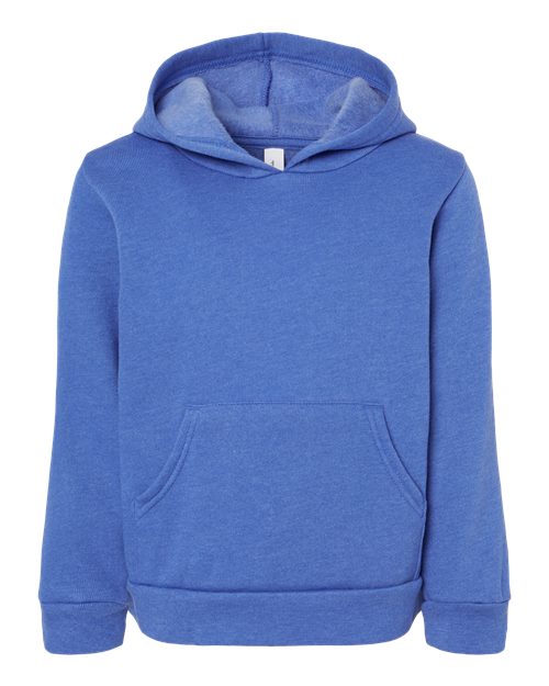 Bella + Canvas Toddler Sponge Fleece Pullover Hoodie Sweatshirt-1