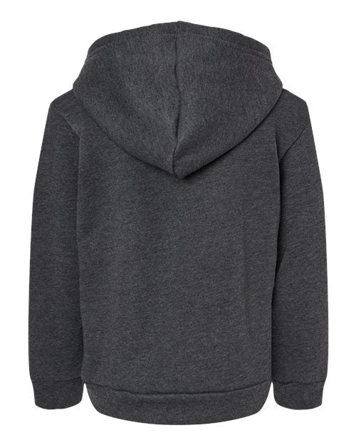 Bella + Canvas Toddler Sponge Fleece Pullover Hoodie Sweatshirt-2