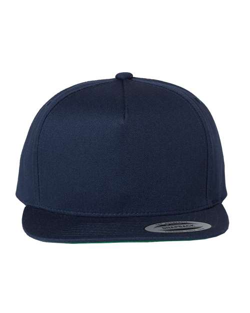 YP Classics Five-Panel Cotton Twill Snapback Cap-1