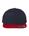 YP Classics Five-Panel Cotton Twill Snapback Cap-1