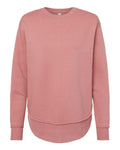 LAT Women's Weekend Fleece Crewneck Sweatshirt-1