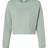 Independent Trading Co. Women's Lightweight Crop Crewneck Sweatshirt-1