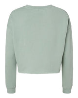 Independent Trading Co. Women's Lightweight Crop Crewneck Sweatshirt-2