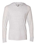 Next Level Men's Triblend Hooded Long Sleeve Pullover T-Shirt-1