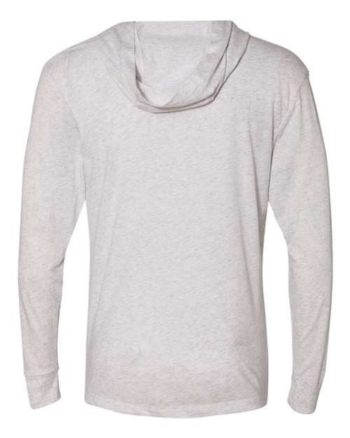 Next Level Men's Triblend Hooded Long Sleeve Pullover T-Shirt-2