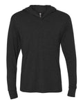 Next Level Men's Triblend Hooded Long Sleeve Pullover T-Shirt-1