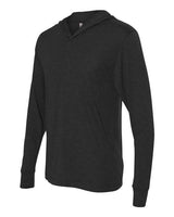 Next Level Men's Triblend Hooded Long Sleeve Pullover T-Shirt-2