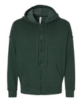 BELLA + CANVAS Men's Sponge Fleece DTM Full-Zip Hoodie Sweatshirt-1