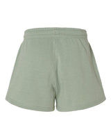 Independent Trading Co. Women’s Lightweight California Wave Wash Fleece Shorts-2