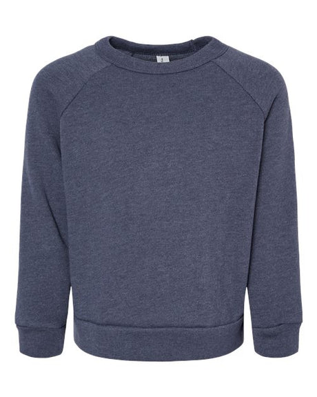 BELLA + CANVAS Toddler Sponge Fleece Raglan Crewneck Sweatshirt-1