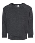 BELLA + CANVAS Toddler Sponge Fleece Raglan Crewneck Sweatshirt-1