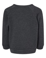 BELLA + CANVAS Toddler Sponge Fleece Raglan Crewneck Sweatshirt-2