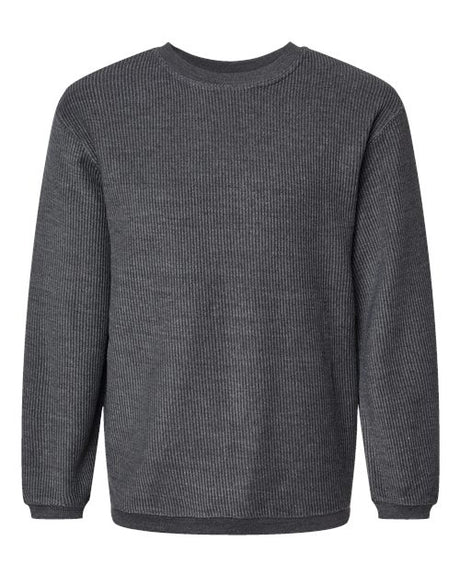 MV Sport Men's Corded Crewneck Sweatshirt-1
