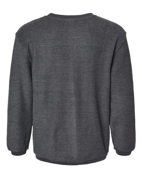 MV Sport Men's Corded Crewneck Sweatshirt-2