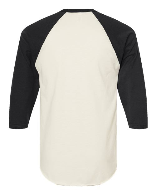 Tultex Men's Fine Jersey Raglan T-Shirt-2