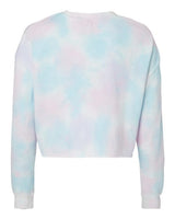 Independent Trading Co. Women's Lightweight Crop Crewneck Sweatshirt-2