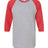 Tultex Men's Fine Jersey Raglan T-Shirt-1