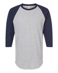 Tultex Men's Fine Jersey Raglan T-Shirt-1
