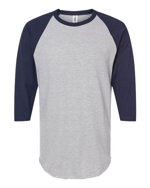 Tultex Men's Fine Jersey Raglan T-Shirt-1