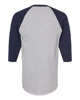Tultex Men's Fine Jersey Raglan T-Shirt-2