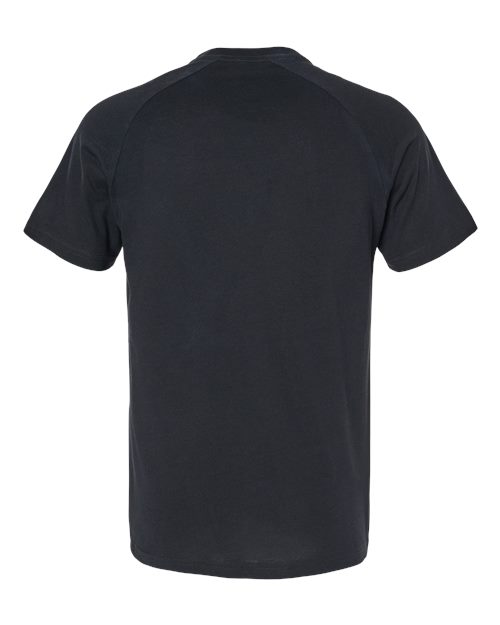 BELLA + CANVAS Men's Heather CVC Raglan Tee-2