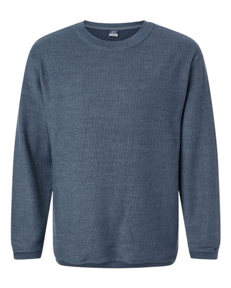 MV Sport Men's Corded Crewneck Sweatshirt-1