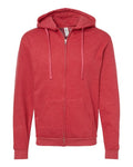 Tultex Men's Full-Zip Hooded Sweatshirt-1