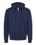 Tultex Men's Full-Zip Hooded Sweatshirt-1