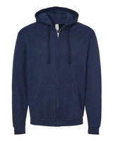 Tultex Men's Full-Zip Hooded Sweatshirt-1