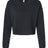Independent Trading Co. Women's Lightweight Crop Crewneck Sweatshirt-1