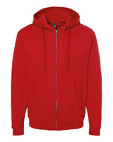 Tultex Men's Full-Zip Hooded Sweatshirt-1