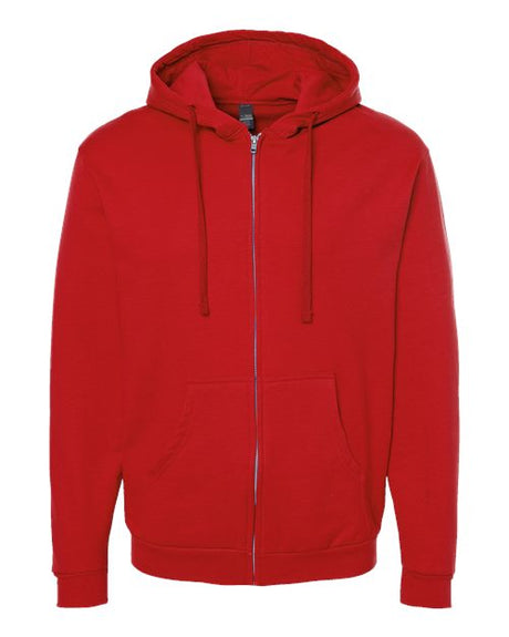 Tultex Men's Full-Zip Hooded Sweatshirt-1