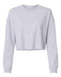 Independent Trading Co. Women's Lightweight Crop Crewneck Sweatshirt-1