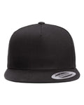 YP Classics Five-Panel Cotton Twill Snapback Cap-1