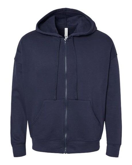 BELLA + CANVAS Men's Sponge Fleece DTM Full-Zip Hoodie Sweatshirt-1